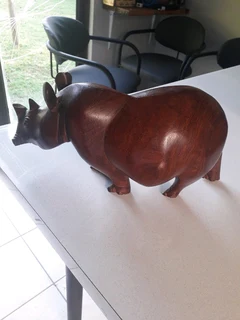 African carved animals