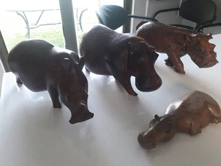 African carved animals