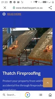 Thatch Roofs and all Roof Ieaks and Reno,s &#43;27737322227