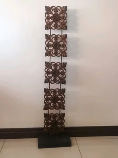 New balinese style decorative wooden ornament, exquisite and beautifully carved dimensions h148 w36