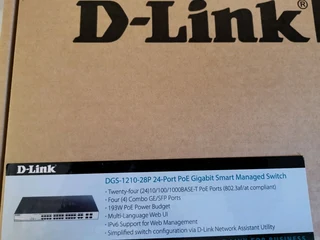 D-Link DGS-1210-28P 24-Port Gigabit Layer 2 PoE Managed Switch. Brand new! Priced per each, 2 availa
