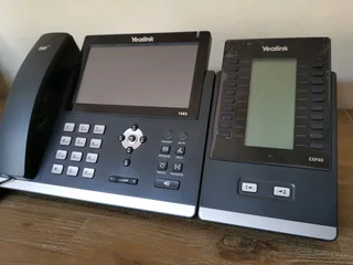 Yealink T48S Ip Phone 16 Line plus Expansion Module, x2 available, negotiable.