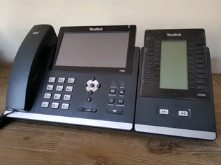 Yealink T48S Ip Phone 16 Line plus Expansion Module, x2 available, negotiable.