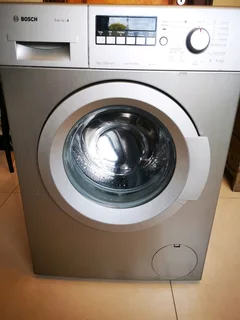 Serie | 4 Frontloader Washing Machine 7 kg silver inox, 1200 rpm