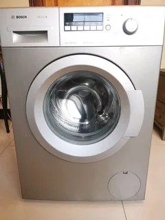Serie | 4 Frontloader Washing Machine 7 kg silver inox, 1200 rpm
