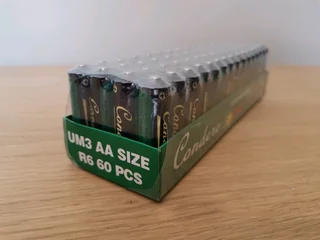 AAA BATTERY PACK OF 60 PCS
