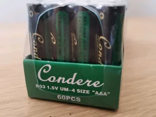 AAA BATTERY PACK OF 60 PCS