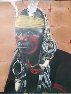 Stunning Caroline Bosch prints on stretched canvas. Dimensions 1/1.10