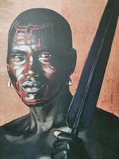 Stunning Caroline Bosch prints on stretched canvas. Dimensions 1/1.10