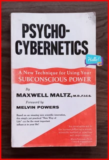 Original 1960 Edition of Psycho-Cybernetics by Dr. Maxwell Maltz