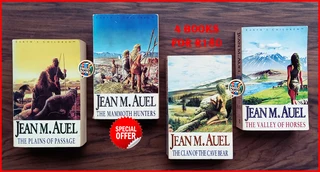 4 Jean Marie Auel Books for Only R180!