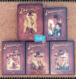 The Adventures of Indiana Jones The Complete DVD Movie Collection