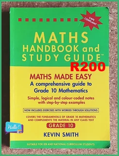 Maths Handbook &amp; Study Guide Grade 10