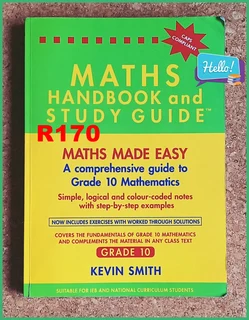 Maths Handbook &amp; Study Guide Grade 10