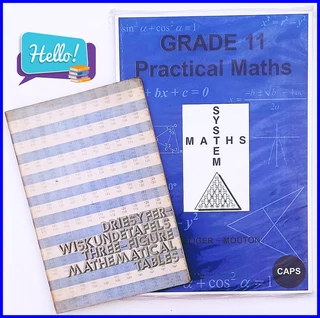 Grade 11 Practical Maths Book + Three-Figure Mathematical Table