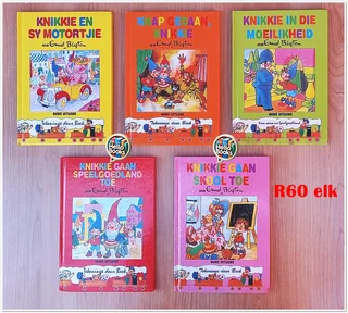 Knikkie (Noddy) Reeks – 5 Boeke van Enid Blyton
