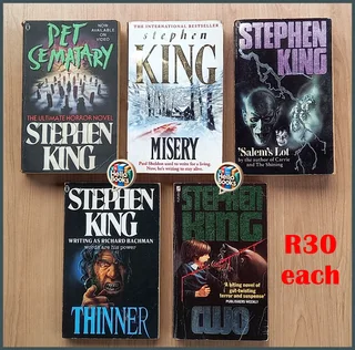 Stephen King Horror Book Collection for Sale!