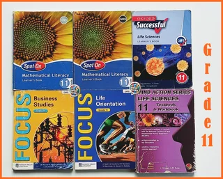 Grade 11 &amp; 12 Textbooks &#43; Must-Read Literature For Sale