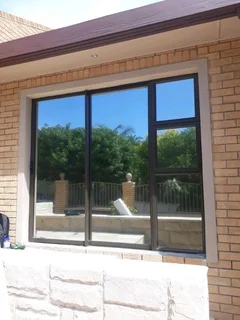 Anti glare solar window films
