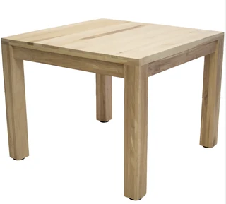MOD 4 Seater Dining Table (1000 x 1000) Solid Cotton Wood