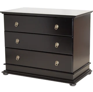 Grandeur chest of drawer ( 3 Drawers Chest Painted Bordeaux