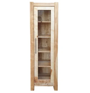 Mod Display cabinet or Bookcase Polished Poplar wood