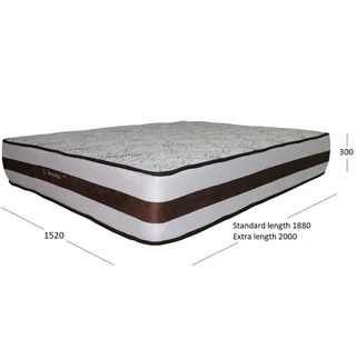 Sensation Mattress (queen) 15 Year Warranty – 110kg (standard Length)