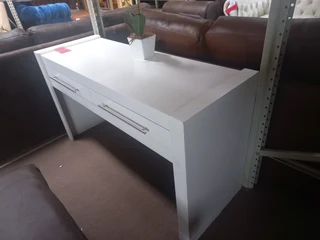 Mod 2 Drawer Console  / server / dresser Painted White