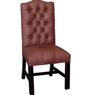 Empire Button Dining Chair Santos Saffron