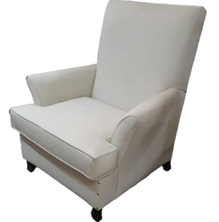 Moderna Occasional Chair Bonded Pu Ivory