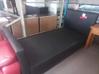 Amelia 3/4 Black Pu Leather Bed Extra Length