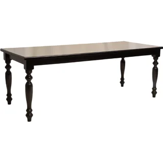 French Dining Table 2100 X 900 Wood Veneer Mahogany