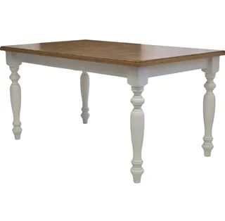 French 6 Seater Dining table Oak Veneer 1500 X 900