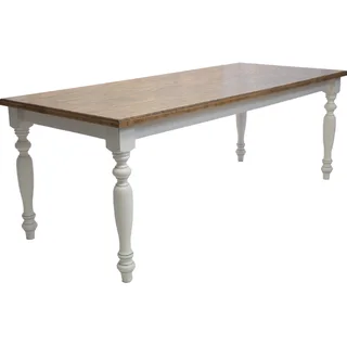 French Oak Veneer Dining Table 2100 X 900