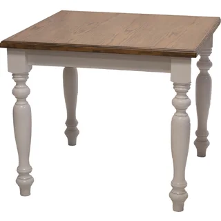 French 4 Seater Dining table Oak Veneer 900 X 900