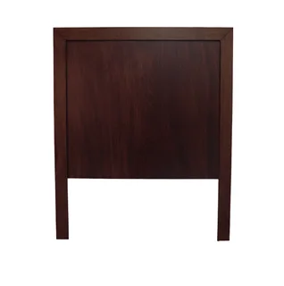 Mod Single Headboard Wood Veneer Mahogany