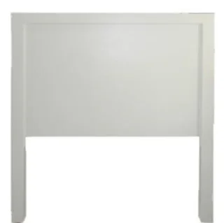 Mod Single Headboard Painted White