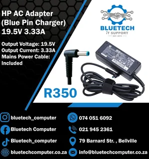 Power Your HP with the Blue Pin Charger