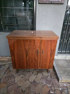 Frick Sewing Machine Cupboard