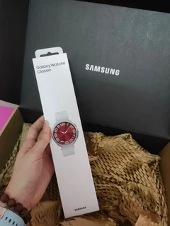 Samsung Galaxy Watch 6 Classic 43mm LTE Silver Brand New Factory Sealed In The Box Never Been Used