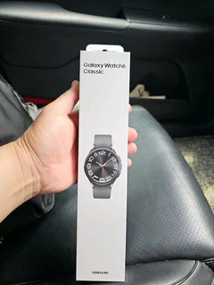 Samsung Galaxy Watch 6 Classic 47mm LTE Black Brand New Factory Sealed In The Box Never Been Used.