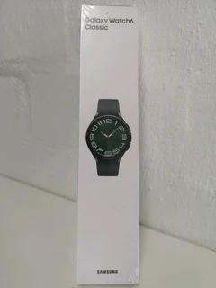 Samsung Galaxy Watch 6 Classic 47mm LTE Black Brand New Factory Sealed In The Box Never Been Used.