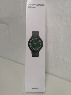 Samsung Galaxy Watch 6 Classic 47mm LTE Black Brand New Factory Sealed In The Box Never Been Used.