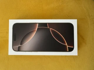 Apple iPhone 16 Pro Max 256GB 5G Desert Titanium Brand New Factory Sealed In The Box Never Been Used
