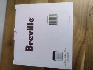 Breville Mini Knock Box BES001BSS Brand New Factory Sealed In The Box Never Been Used.