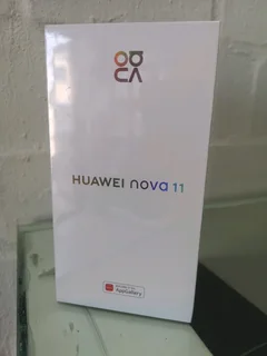 Huawei Nova 11 256GB Dual Sim Green Brand New Factory Sealed In The Box Never Been Used .