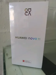 Huawei Nova 11 256GB Dual Sim Green Brand New Factory Sealed In The Box Never Been Used .