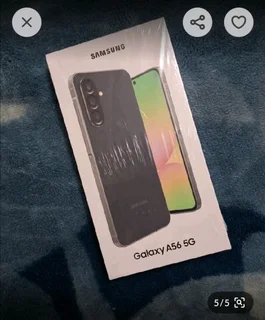 Samsung Galaxy A56 5G 256GB Dual Sim Awesome Graphite Brand New Sealed In The Box Never Been Used.