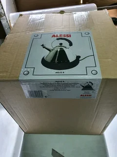 Alessi Michael Graves MG32B Electric Kettle Brand New Factory Sealed In The Box Never Been Used