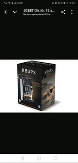 Krups Sensation EA910B10 Full Automatic Bean to Cup Coffee Machine C50 Brand New Sealed In The Box.